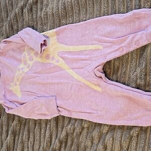 Great condition, light purple and tan giraffe one piece.